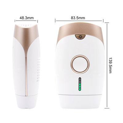 Gold White Whole Body Ergonomic Head 2.6A IPL Laser Epilator